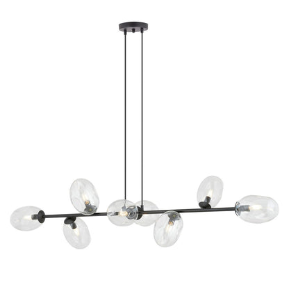 PANDORA 8 Black Transparant – Indrukwekkende lichtbeleving met transparante elegantie