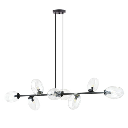 PANDORA 8 Black Transparant – Indrukwekkende lichtbeleving met transparante elegantie