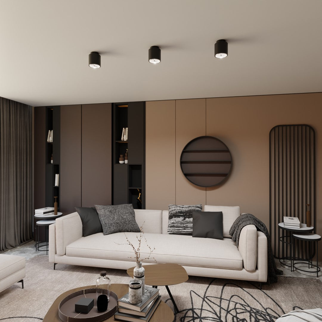 NANO 1 Black – Minimalistische spotlamp met maximale focus en stijl