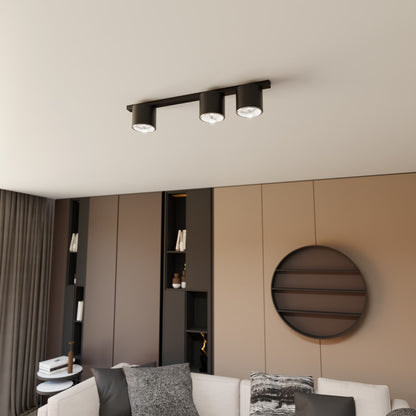 NANO 3 Black – Minimalistische spotlamp met strak zwart karakter