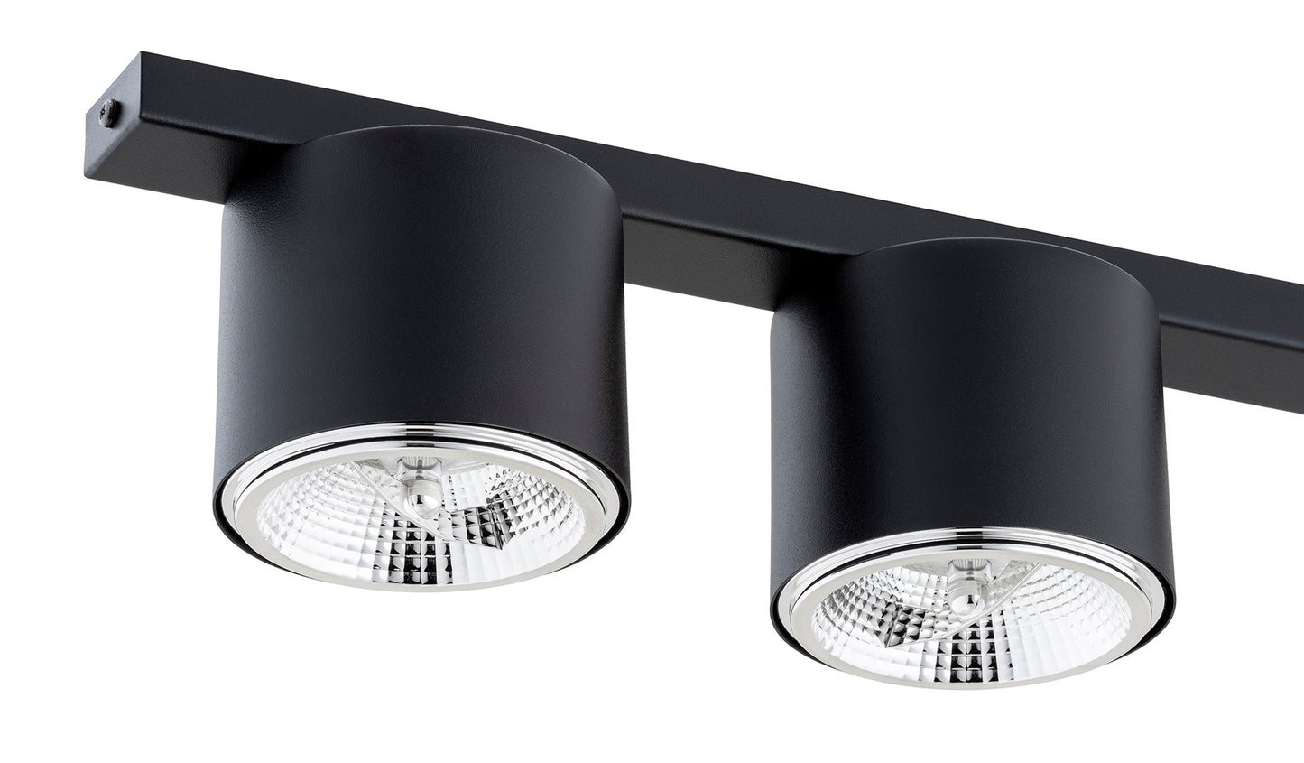 NANO 3 Black – Minimalistische spotlamp met strak zwart karakter