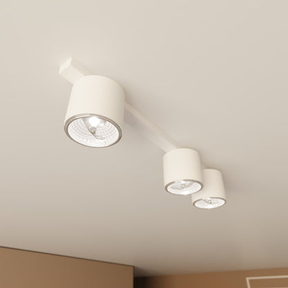 NANO 3 White – Minimalistische spotlamp met strakke lijnen en functioneel licht