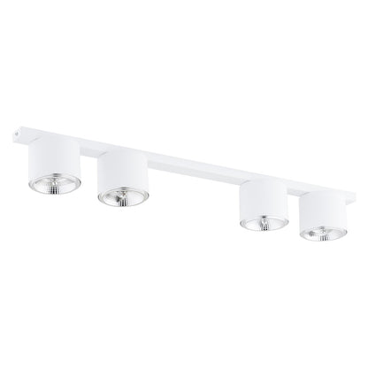 NANO 4 White – Strakke plafondlamp met gerichte lichtkracht en moderne esthetiek