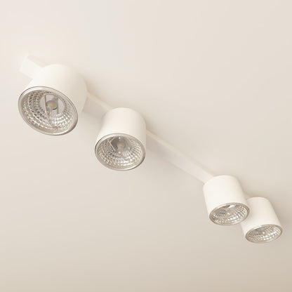 NANO 4 White – Strakke plafondlamp met gerichte lichtkracht en moderne esthetiek