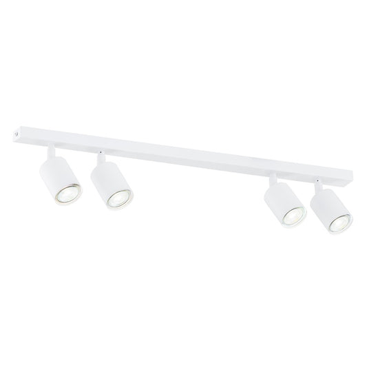 FLASH 4 White – Strakke plafondlamp met frisse uitstraling en functioneel licht