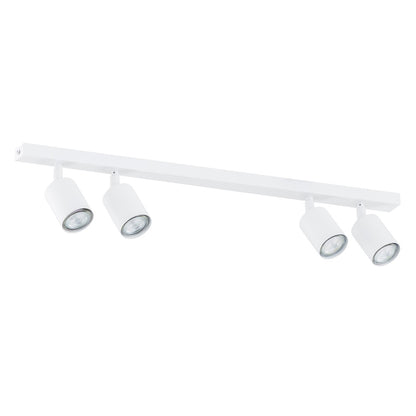 FLASH 4 White – Strakke plafondlamp met frisse uitstraling en functioneel licht