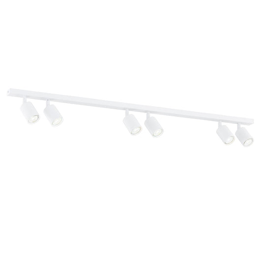 FLASH 6 White – Minimalistische plafondlamp met krachtige lichtverdeling