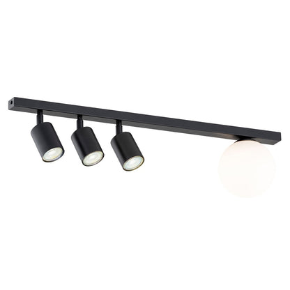BASTER 4 Black – Strakke plafondlamp die functionaliteit en esthetiek verenigt