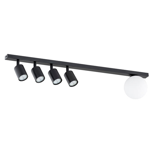 BASTER 5 Black – Eigentijdse plafondlamp die stijl en functie verenigt