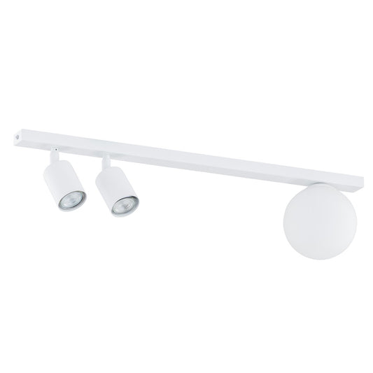 BASTER 3 White – Minimalistische plafondlamp met moderne lichtkracht