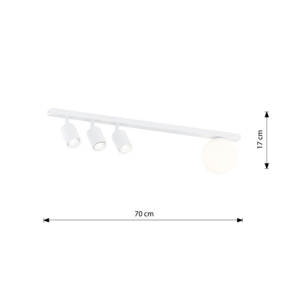 BASTER 4 White – Minimalistisch design met heldere uitstraling en veelzijdig karakter
