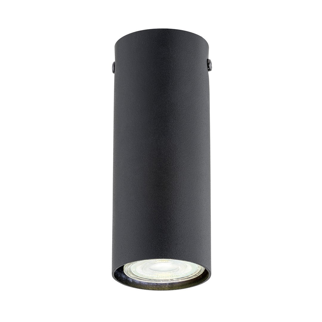 TECNO 1S Black – Compacte spotlamp in strak zwart design met maximale impact