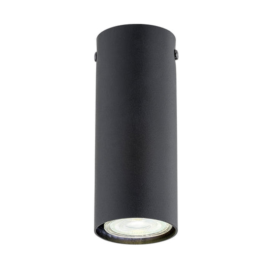 TECNO 1S Black – Compacte spotlamp in strak zwart design met maximale impact
