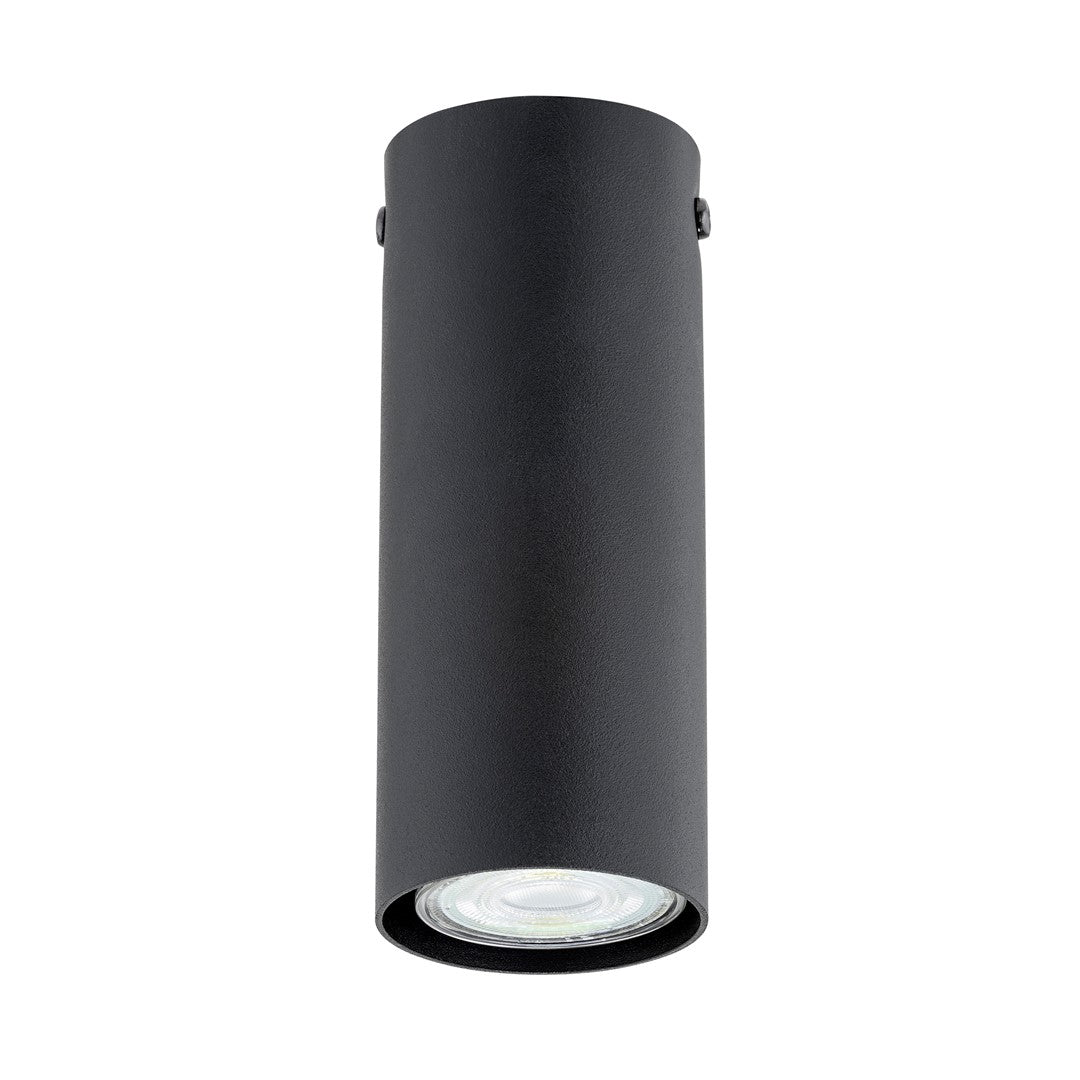 TECNO 1S Black – Compacte spotlamp in strak zwart design met maximale impact