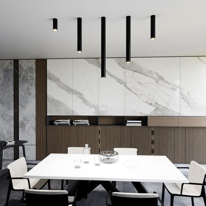 TECNO 1S Black – Compacte spotlamp in strak zwart design met maximale impact