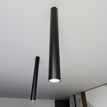 TECNO 1XL Black – Minimalistische XL-spot met krachtige lichtprestatie
