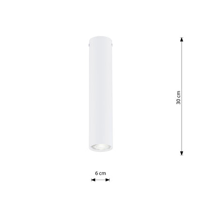 TECNO 1M White – Strakke minimalistische spot met maximale veelzijdigheid