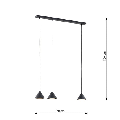 ELIT 3 Black – Minimalistische elegantie voor stijlvolle interieurs