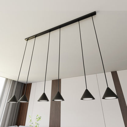 ELIT 6 Black – Statement hanglamp met minimalistische kracht en tijdloze stijl