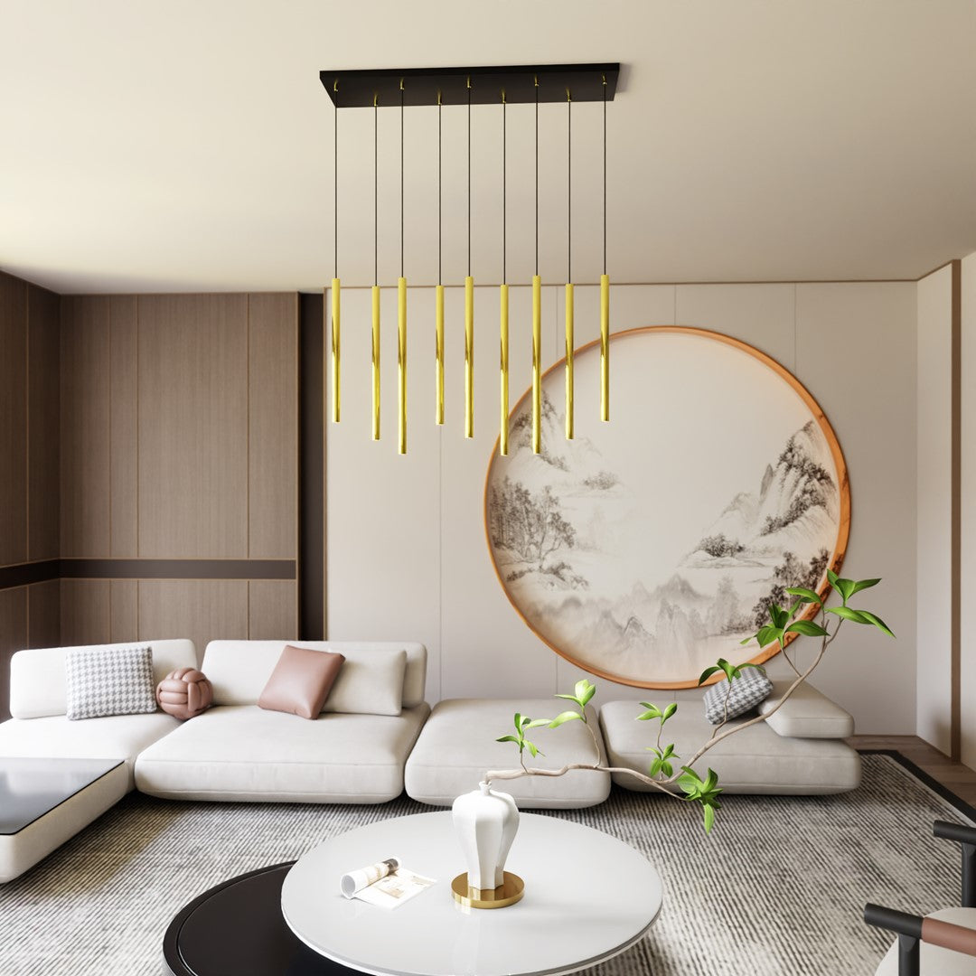 SELTER 9 GOLD Luxueuze Eyecatcher met Gouden Glamour – Breng Elegant Licht in je Interieur