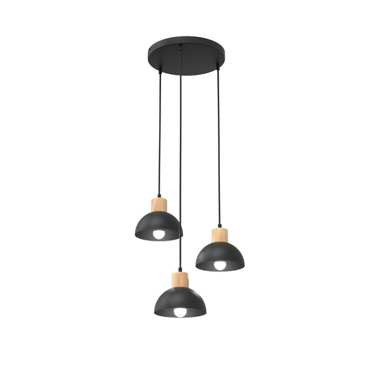 SECO 3 Premium Black – Scandinavisch design met warme houten accenten