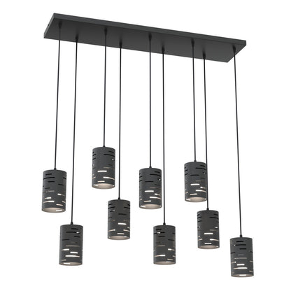 TANK 9 BL Industriële Hanglamp met Laserdesign – Stoere Blikvanger voor Moderne Ruimtes