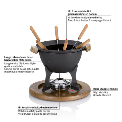 COUNTRY Fondueset – Authentiek Fonduen met Stijl en Sfeer