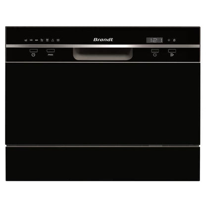 BRANDT DFC6519B Ingebouwde Vaatwasser – Compacte Efficiëntie in Strak Zwart Design