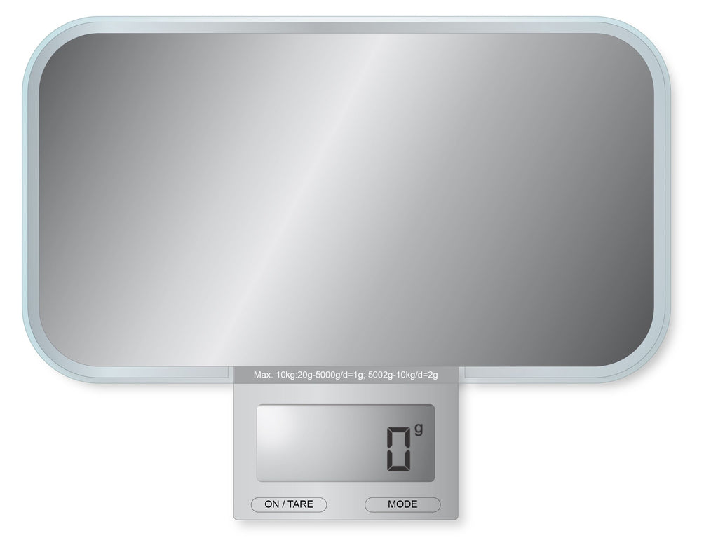 Pebbly Slimme Keukenweegschaal – Compact Design met Uitschuifbaar Display