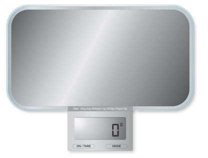 Pebbly Slimme Keukenweegschaal – Compact Design met Uitschuifbaar Display