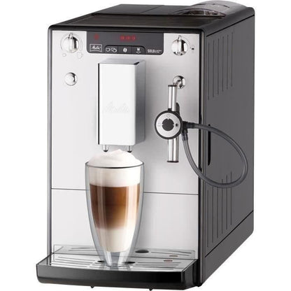 MELITTA Solo & Perfect Milk E957-203 – Compacte Koffiebeleving met Melkspecialiteiten