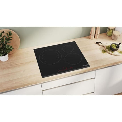 BOSCH PIJ631HB1E Inductiekookplaat – 3 Zones met Kracht en Precisie in Strak Zwart Design (59 cm)