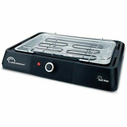 LITTLE BALANCE BBQ Sun Max 8572 – XXL Elektrische Barbecue van 2200W in Zwart