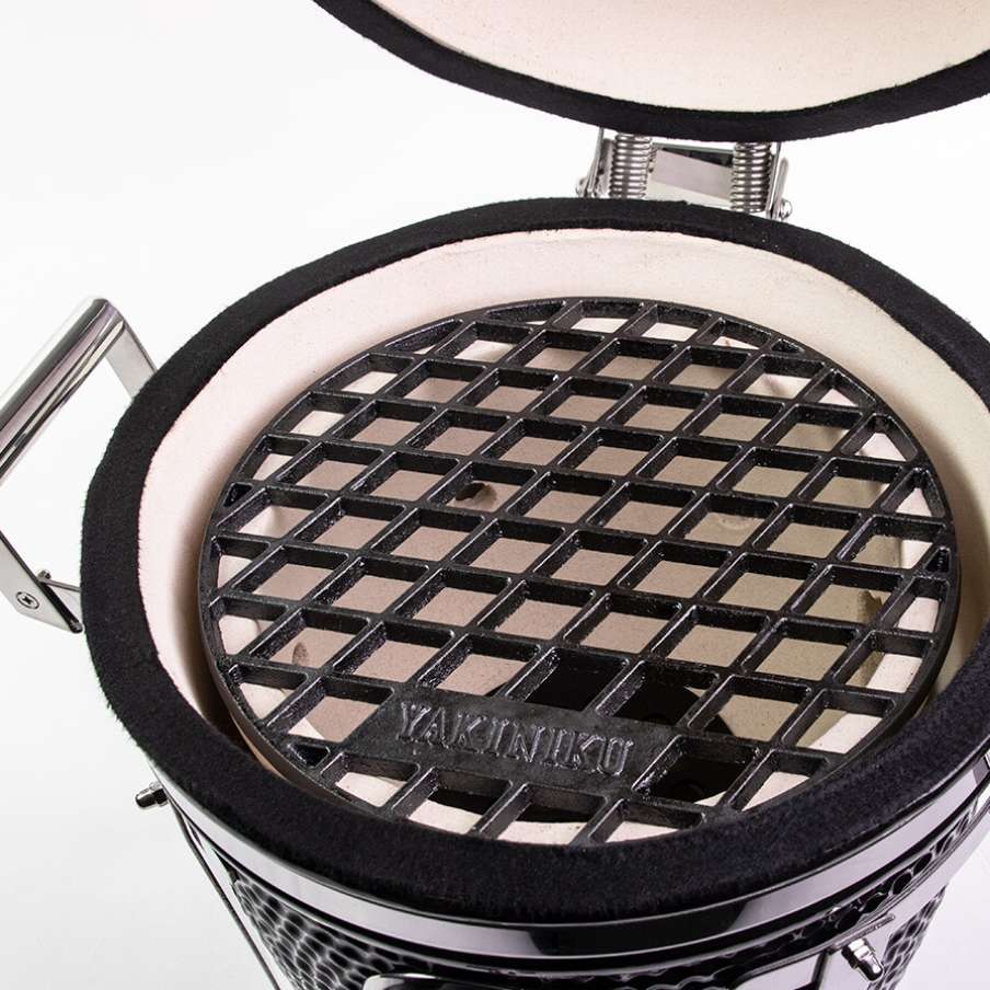 Yakiniku Compact Gietijzeren Rooster 13” – Smaakvol Grillen op een Klein Formaat