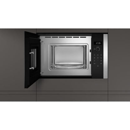 NEFF N50 HLAWD23N1F Inbouwmagnetron – Stijlvol Roestvrij Staal met Perfecte Precisie