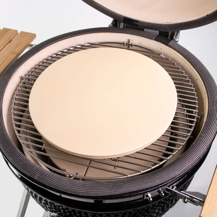 YAKINIKU Pizzasteen 19 Inch – Authentieke Steenovenpizza’s van je BBQ