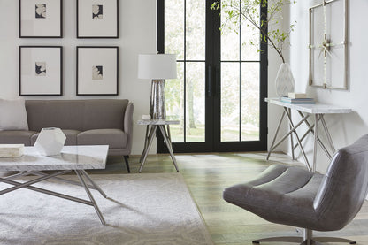 CORAL CONSOLE TABLE IN MARBLE Tijdloze Luxe met Carrara Marmer – Stijlvolle Eyecatcher voor Elke Ruimte