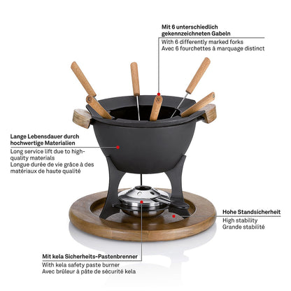 COUNTRY Fondueset – Authentiek Fonduen met Stijl en Sfeer