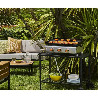 BRASERO Trolley voor Plancha – Stevige Stalen Ondersteuning van 85 cm
