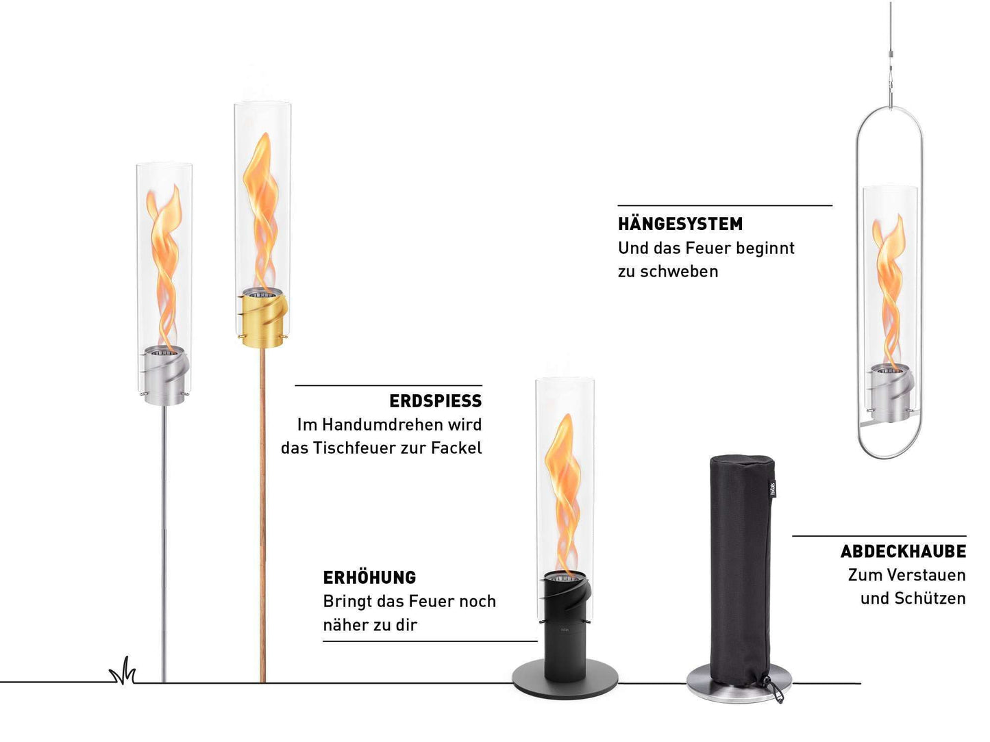 Höfats SPIN 120 Hangsysteem – Breng jouw sfeerlantaarn naar nieuwe hoogten, binnen én buiten