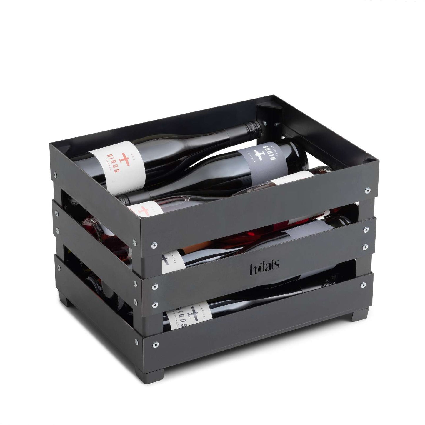 Höfats Crate Vuurkorf – Multifunctioneel Krat voor Vuur, BBQ en Zitcomfort