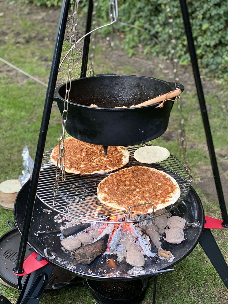 Valhal Outdoor Dutch Oven 9L Ovaal – Gietijzeren Alleskunner voor Elke Warmtebron