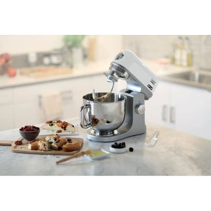 KENWOOD KMX750WH Patisserierobot – Krachtige Elegantie in Tijdloos Wit