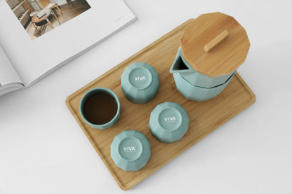VIVA Alexander Thee Set – Luxe porseleinen theeservies voor stijlvolle theemomenten met dierbaren