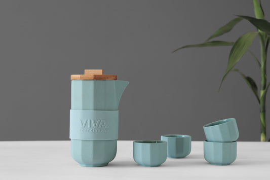 VIVA Alexander Thee Set – Luxe porseleinen theeservies voor stijlvolle theemomenten met dierbaren