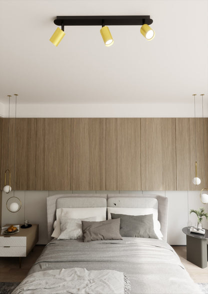 ZEN 3 BLACK – Strakke 3-lichts spotlight in zwart voor stijlvolle en functionele accenten