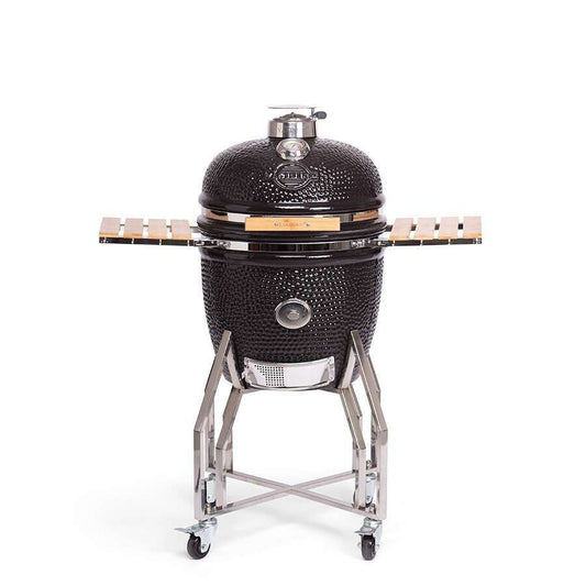 YAKINIKU Kamado 19” Large BBQ met Onderstel & Zijtafels – Complete Pro Set voor de Ultieme Grillervaring