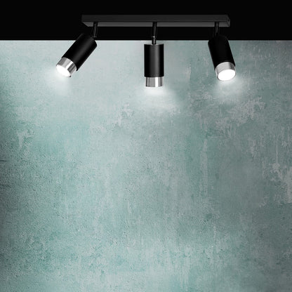 HIRO 3-BL CHROME – Richtbare spotlight in stijlvol chroom voor functionele en sfeervolle verlichting