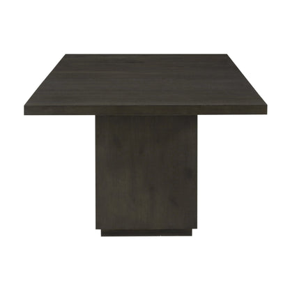 OXFORD RECTANGULAR DINING TABLE IN BASALT GREY Robuust Modern Design – Eettafel in Massief Acaciahout met Stoere Uitstraling
