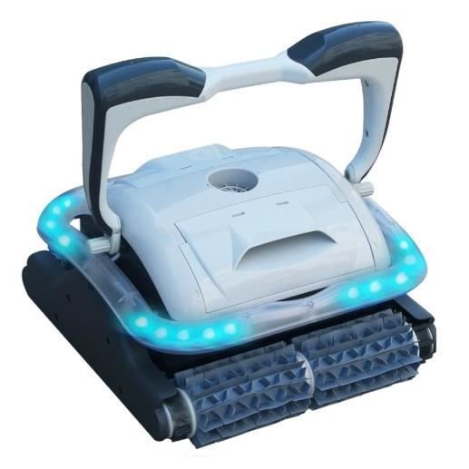 BESTWAY Presto LED Zwembadreinigingsrobot – Slim & Feestelijk Sodaatje voor Jouw Watersfeertje
